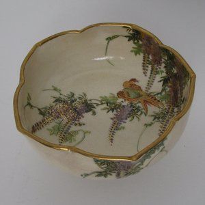 Satsuma Wisteria mini porcelain bowl